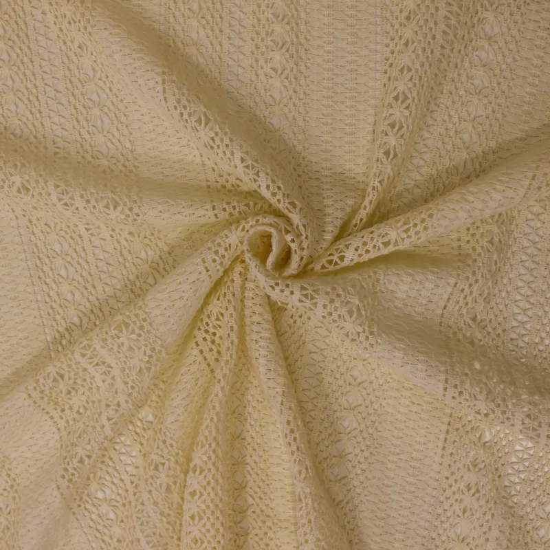 TESSUTO CROCHET PANNA | ABBIGLIAMENTO MARE ILTESSUTAIO