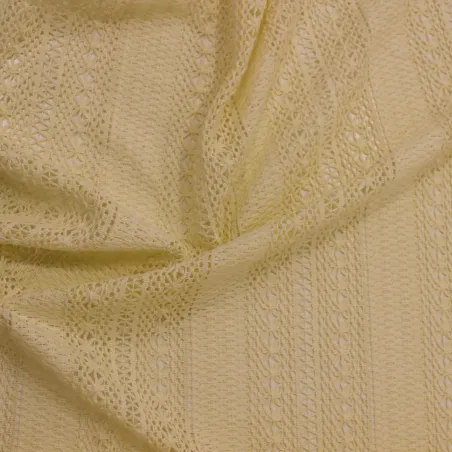 TESSUTO CROCHET PANNA | ABBIGLIAMENTO MARE ILTESSUTAIO