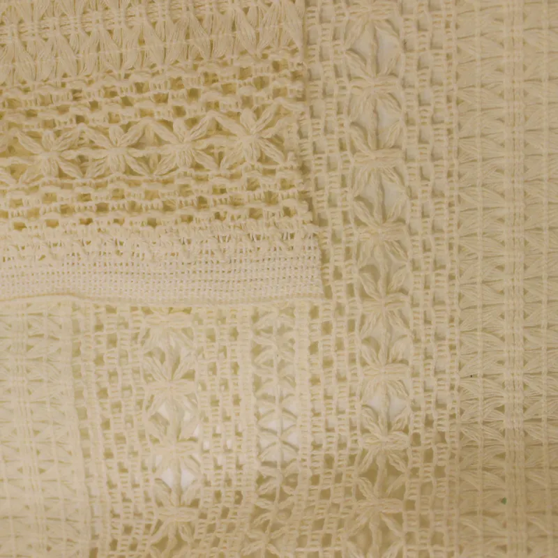 TESSUTO CROCHET PANNA | ABBIGLIAMENTO MARE ILTESSUTAIO