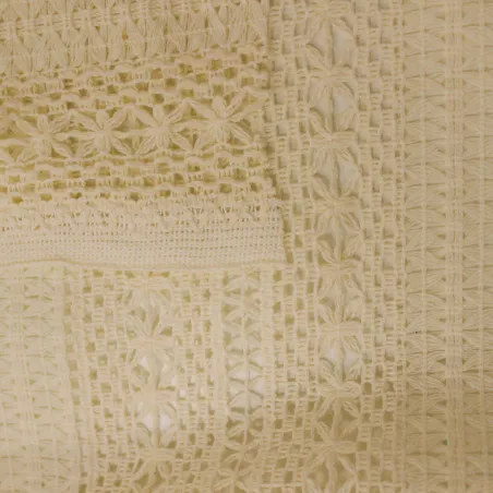 TESSUTO CROCHET PANNA | ABBIGLIAMENTO MARE ILTESSUTAIO