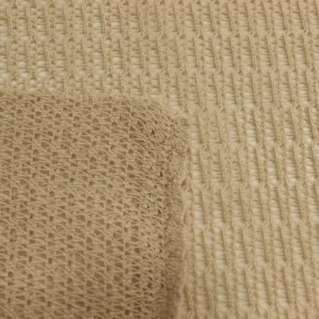 TESSUTO CROCHET  BEIGE | ABBIGLIAMENTO MARE ILTESSUTAIO