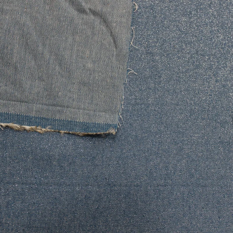 JEANS CHAMBRAY SPALMATO ARGENTO | ILTESSUATIO