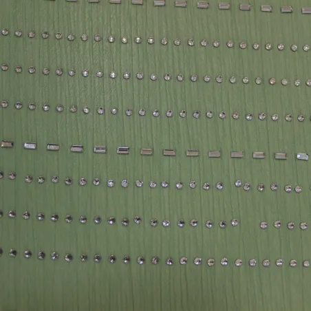 Georgette salvia  | ABBIGLIAMENTO CERIMONIA