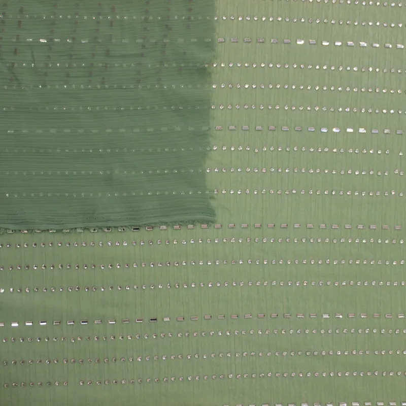 Georgette salvia  | ABBIGLIAMENTO CERIMONIA