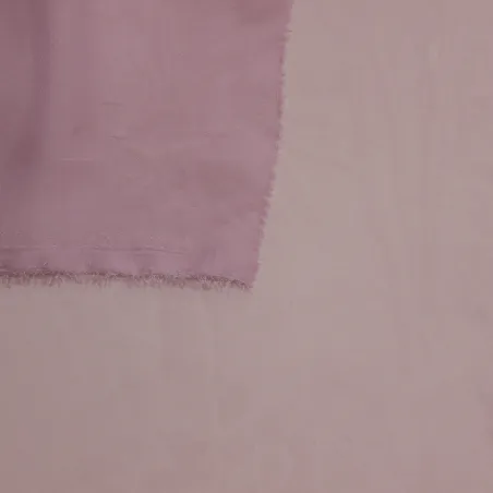 Tessuto chiffon di poliestere lilla | Tessuti abbigliamento donna