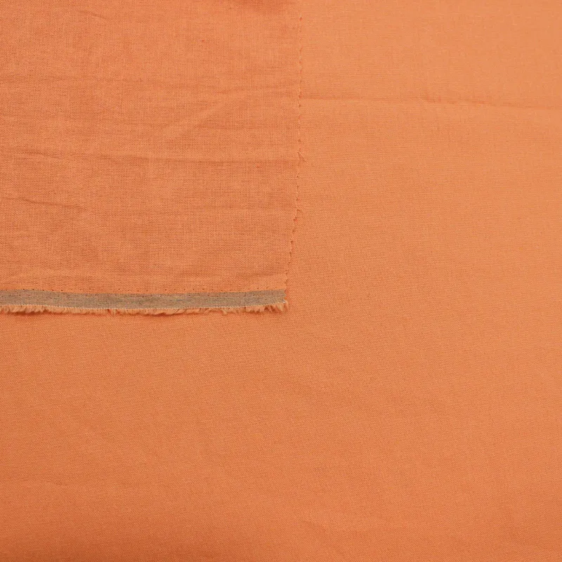 Tessuto misto lino color salmone | abbigliamento camiceria