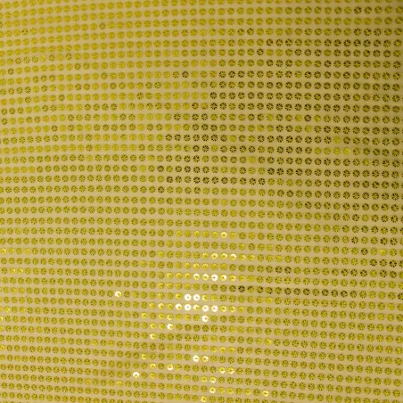 Paillettes gialla | tessuti cerimonia il tessutaio