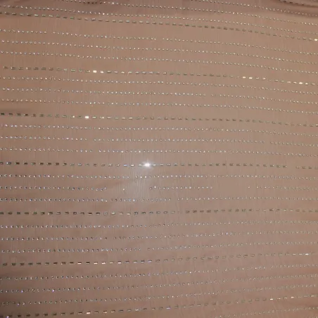 Leggera georgette con strass | abbigliamento cerimonia