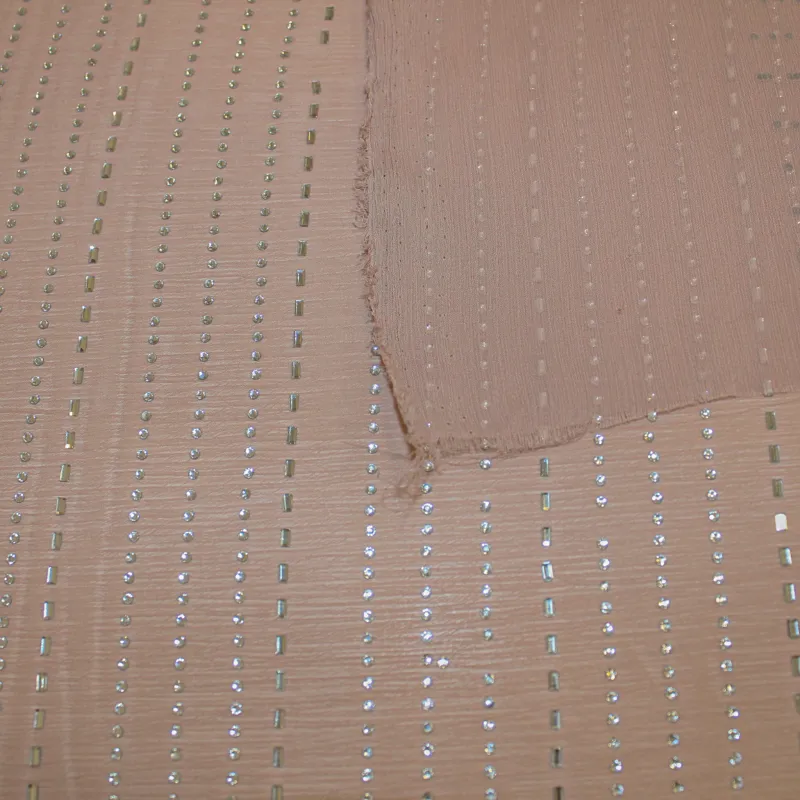 Leggera georgette con strass | abbigliamento cerimonia