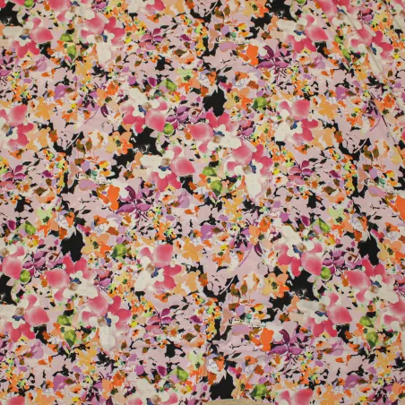 Viscosa tessuto fantasia fiori | Abbigliamento donna