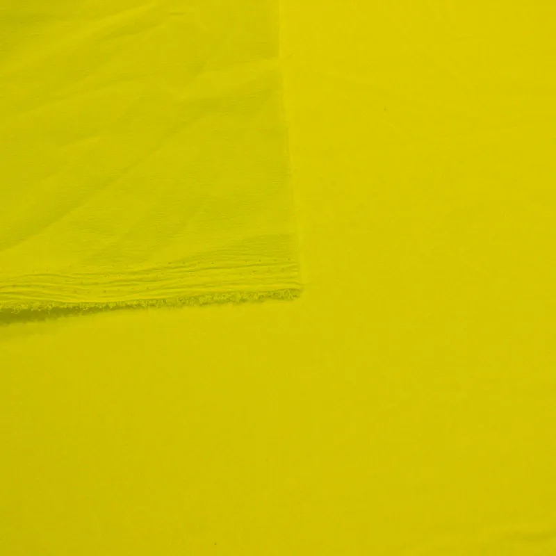 Tessuto crepe de chine verde acido | tessuti fluo