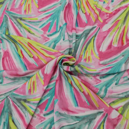 Viscosa fantasia astratta | Abbigliamento camiceria donna