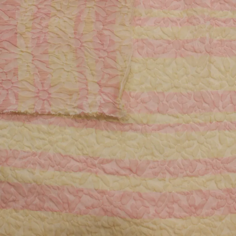 Jacquard goffrato rosa | Tessuti Cerimonia