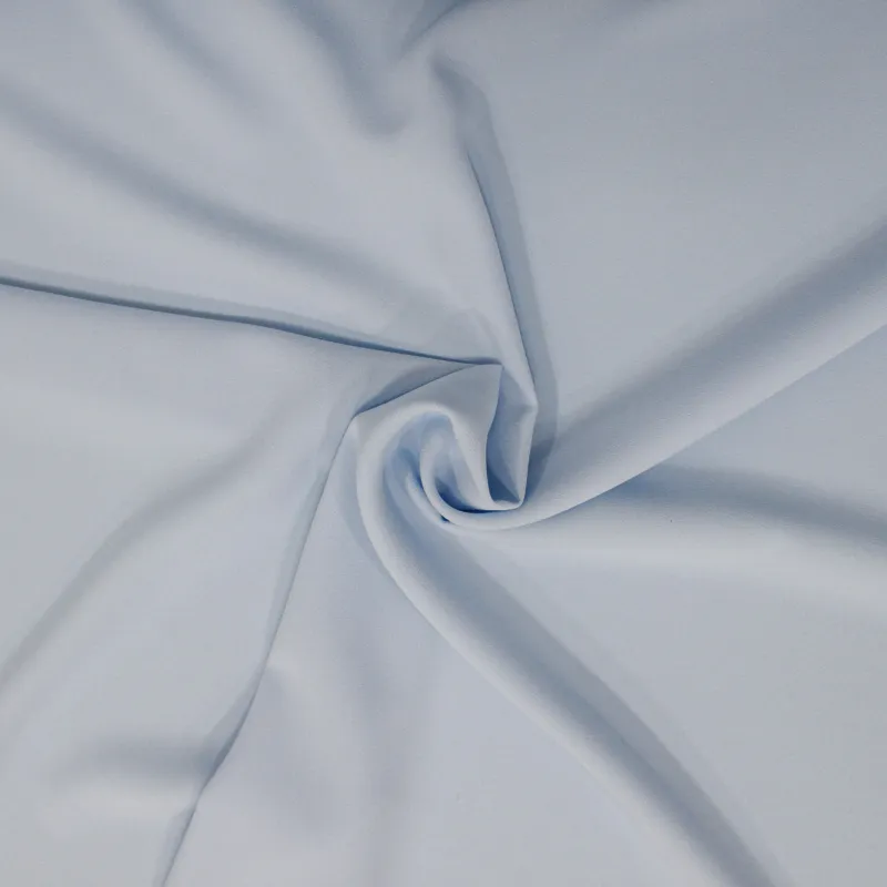 Tessuto crepe celeste | TESSUTI CERIMONIA