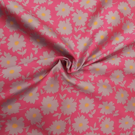 Jacquard floreale fucsia |  Tessuti cerimonia