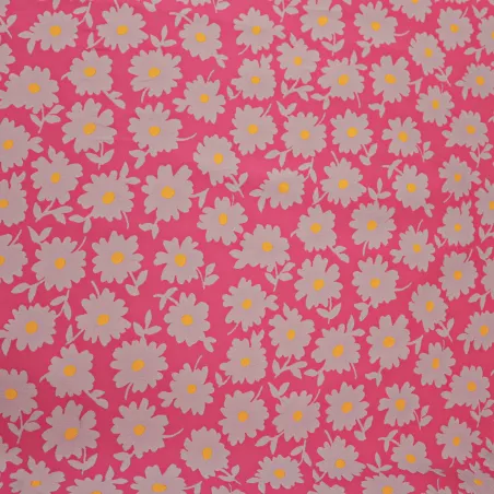 Jacquard floreale fucsia |  Tessuti cerimonia