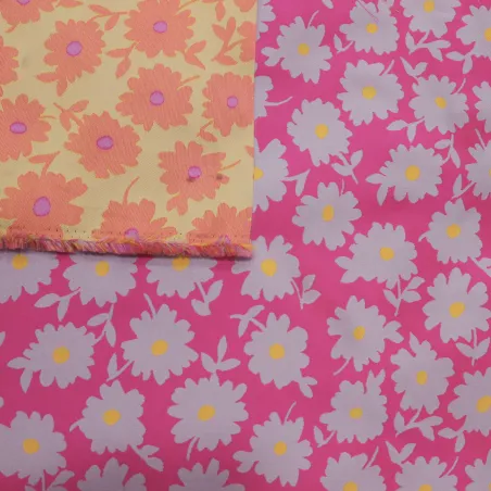 Jacquard floreale fucsia |  Tessuti cerimonia