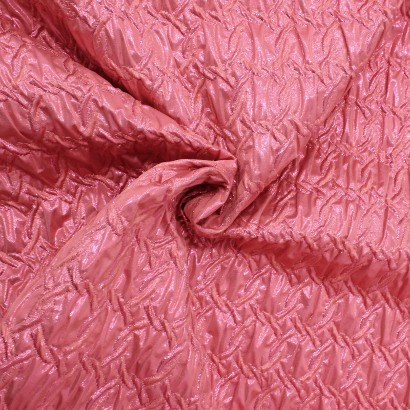 Jacquard color fragola | tessuti cerimonia