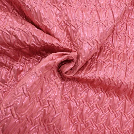 Jacquard color fragola | tessuti cerimonia