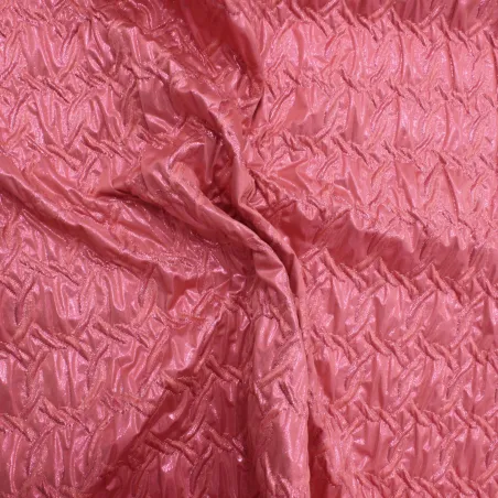 Jacquard color fragola | tessuti cerimonia