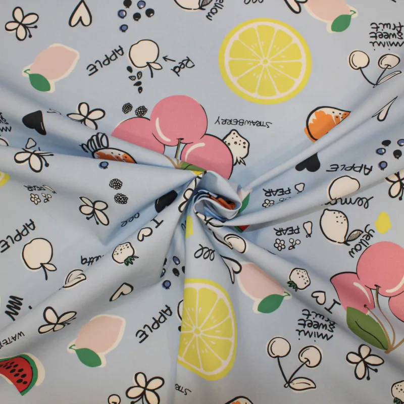 Tessuto di cotone a fantasia multicolor | IL TESSUTAIO