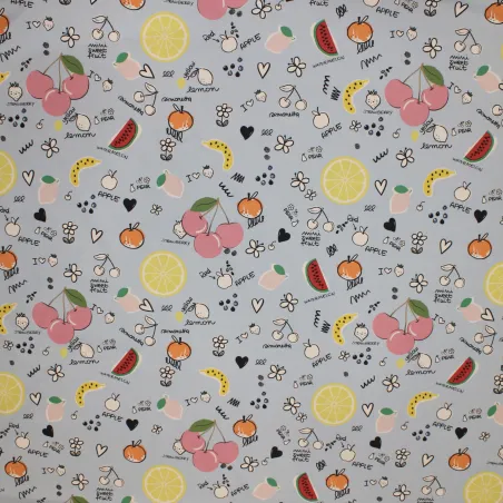 Tessuto di cotone a fantasia multicolor | IL TESSUTAIO