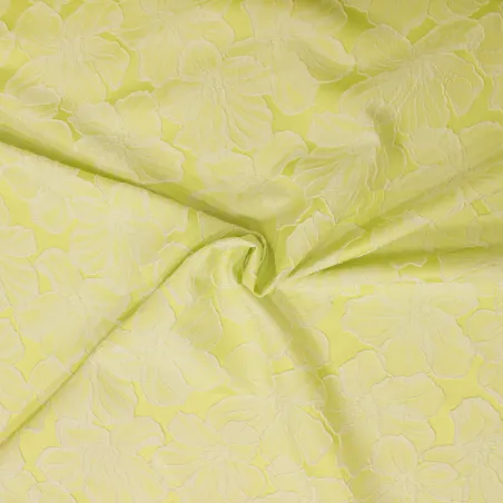 Jacquard verde con fiori | Abbigliamento donna