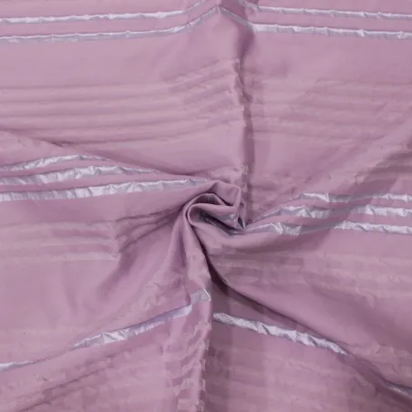Tessuto Jacquard seta lilla  | tessuti cerimonia