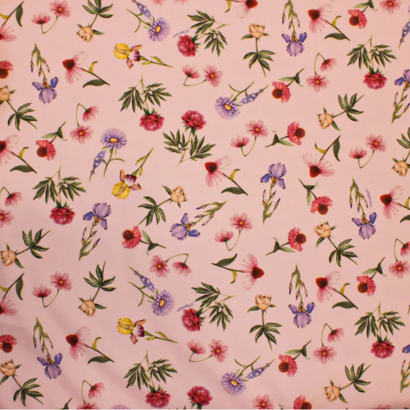 Tessuto in cotone a fantasia fiori | Tessuti per Bambini