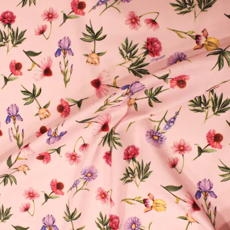 Tessuto in cotone a fantasia fiori | Tessuti per Bambini