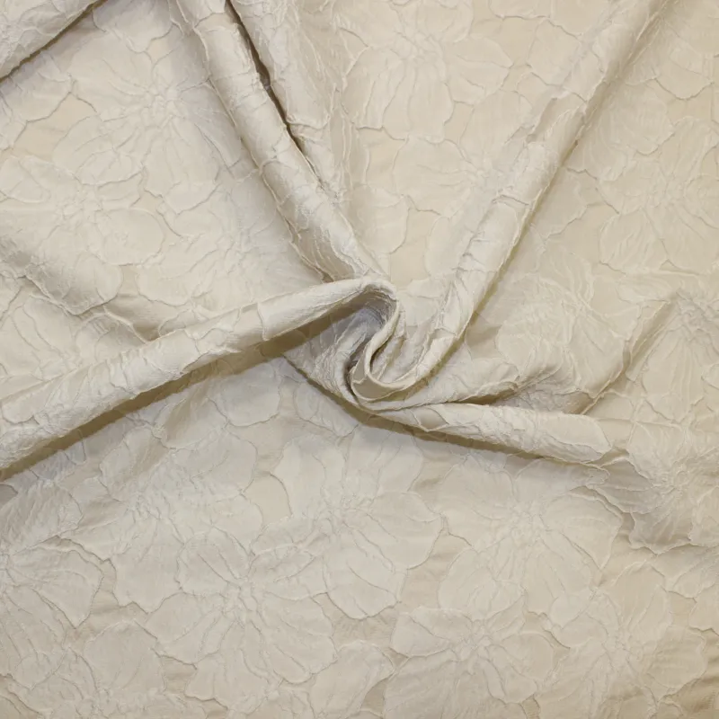 Jacquard beige con fiori | Abbigliamento donna