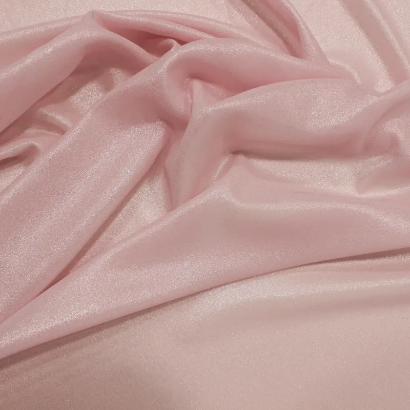 Tessuto Georgette - Glitter Rosa | Tessuti cerimonia