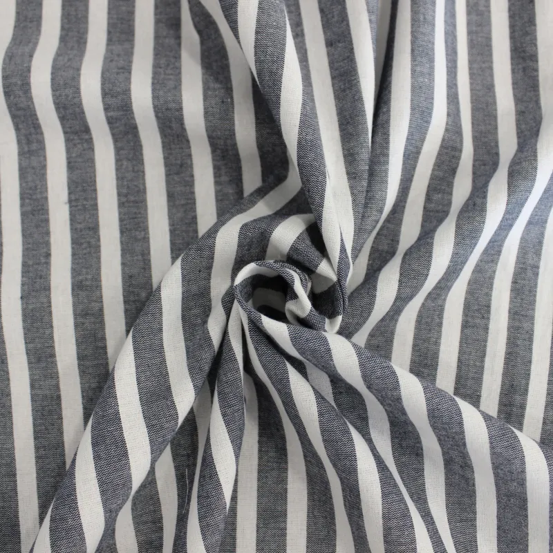 Tessuto in cotone rigato | Tessuti uomo