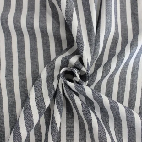 Tessuto in cotone rigato | Tessuti uomo