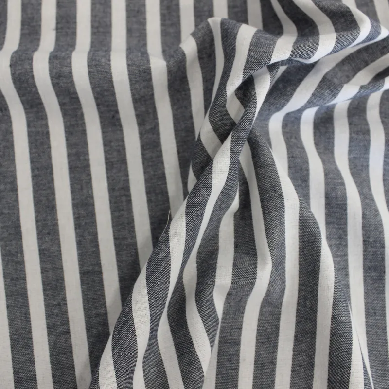 Tessuto in cotone rigato | Tessuti uomo