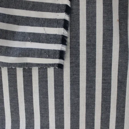 Tessuto in cotone rigato | Tessuti uomo