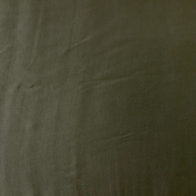 Tessuto Raso di Viscosa verde | Tessuti Naturali