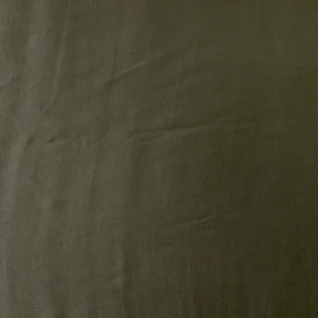 Tessuto Raso di Viscosa verde | Tessuti Naturali