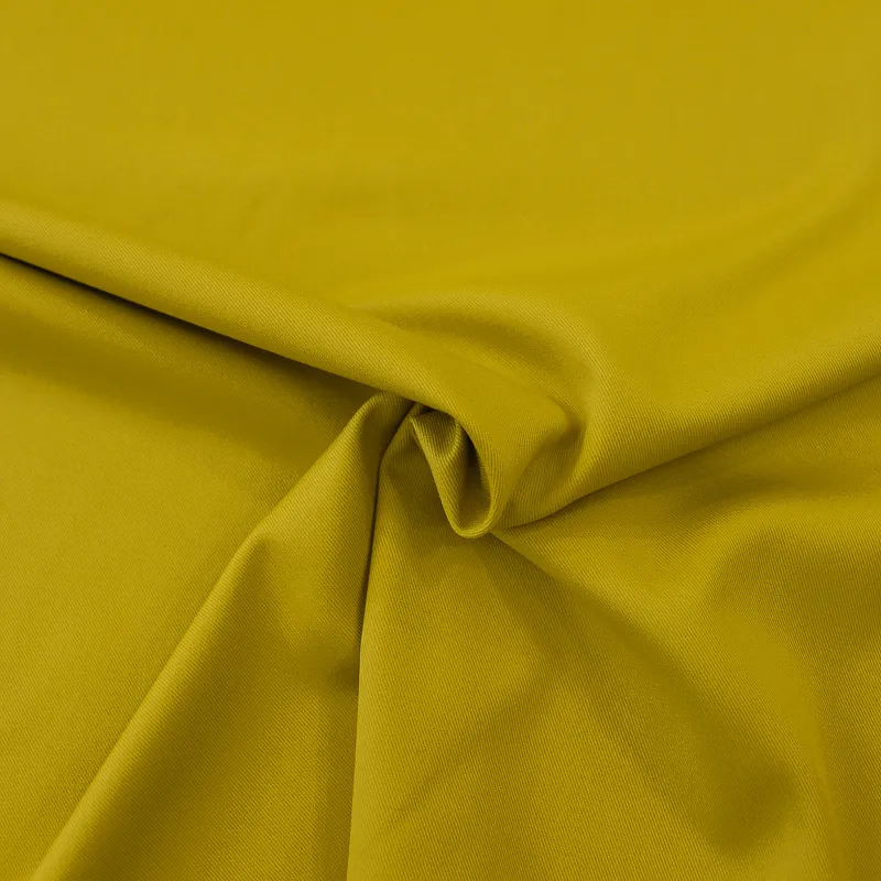 Flanella in poliviscosa colore giallo | IL TESSUTAIO