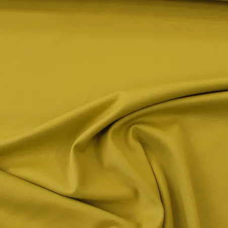 Flanella in poliviscosa colore giallo | IL TESSUTAIO