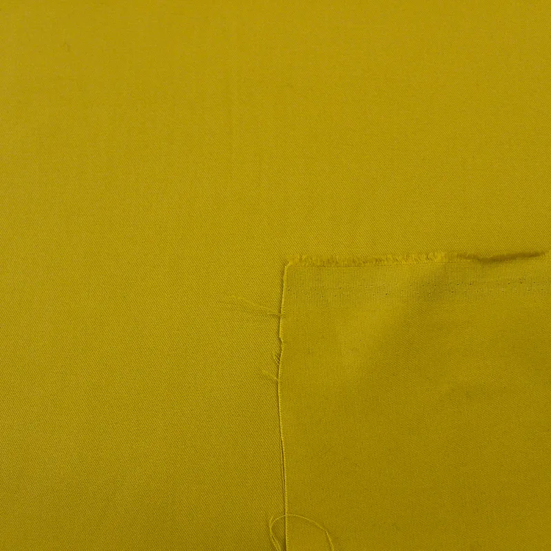 Flanella in poliviscosa colore giallo | IL TESSUTAIO