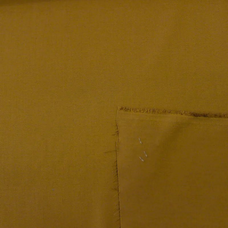 Flanella in poliviscosa color cammello  | IL TESSUTAIO