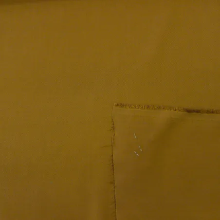 Flanella in poliviscosa color cammello  | IL TESSUTAIO