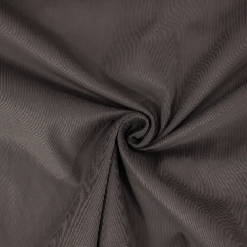 Velluto di cotone millerighe grigio | TESSUTI UOMO  | IL TESSUTAIO