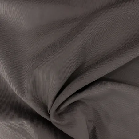 Velluto di cotone millerighe grigio | TESSUTI UOMO  | IL TESSUTAIO