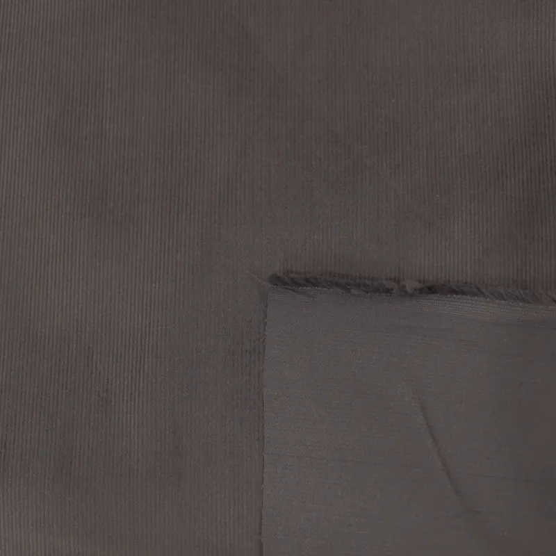 Velluto di cotone millerighe grigio | TESSUTI UOMO  | IL TESSUTAIO