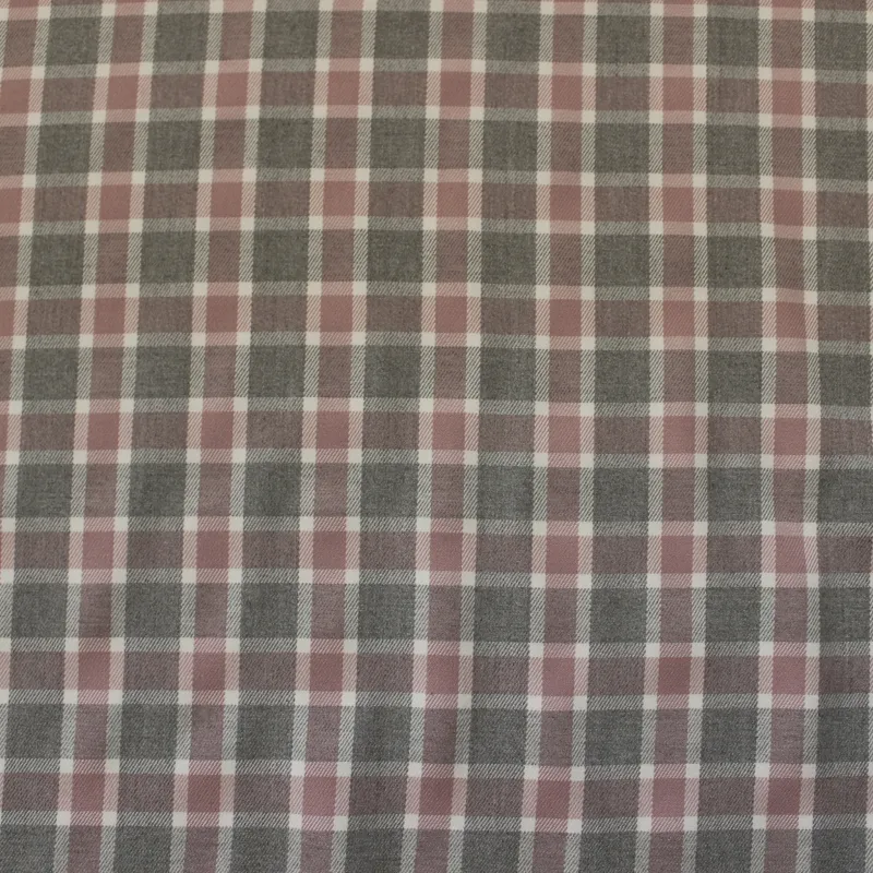 Tessuto scozzese rosa - abbigliamento bambina  | IL TESSUTAIO