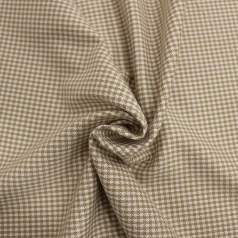 TESSUTO PIED DE POUL BEIGE | iltessutaio.it | ABBIGLIAMENTO BAMBINI