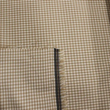 TESSUTO PIED DE POUL BEIGE | iltessutaio.it | ABBIGLIAMENTO BAMBINI