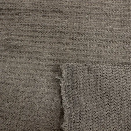 Maglia Treccia Lurex - grigio  | Tessuti alla Moda | iltessutaio.it